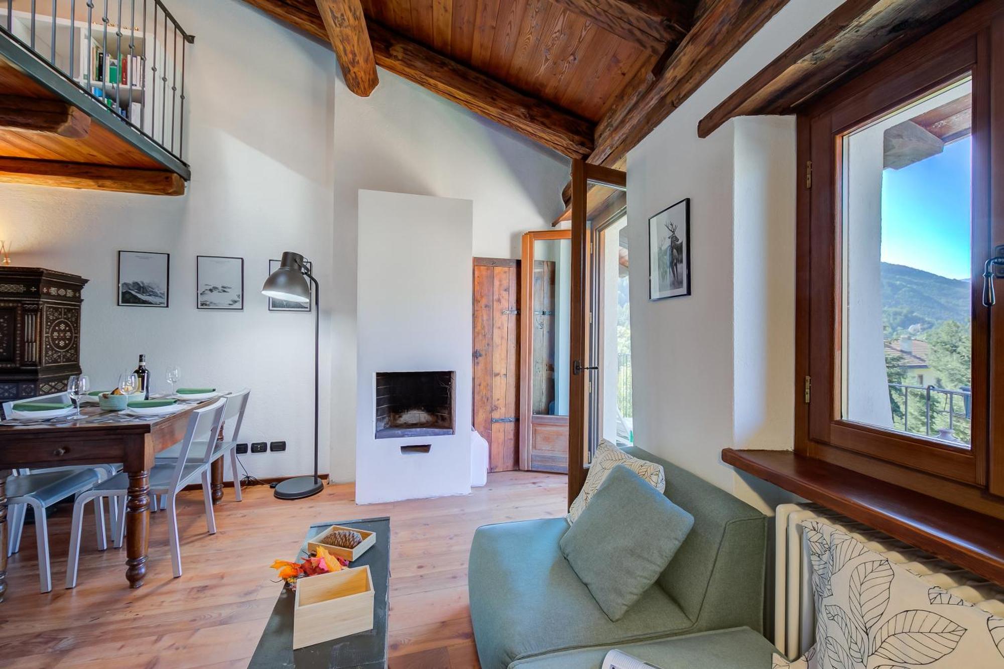 San Marco Lodge Apt Mountain Retreat - Happy Rentals Oulx Esterno foto